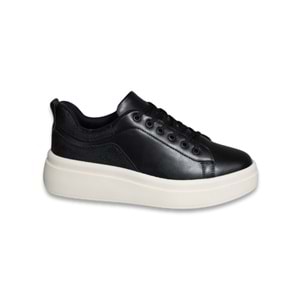 Konfores 1567-561171 Anatomik Tabanlı Sneakers Ayakkabı - NKT01567-siyah-40