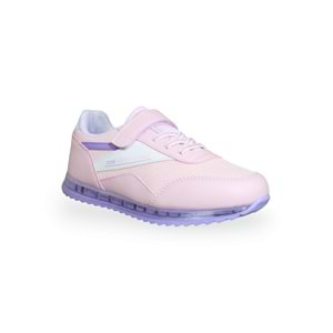 Kidessa 1606 Anatomik Tabanlı Unisex Çocuk Sneakers Ayakkabı - NKT01606-PEMBE-34