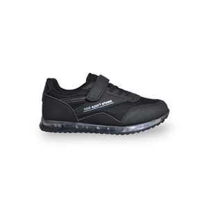 Kidessa 1606 Anatomik Tabanlı Unisex Çocuk Sneakers Ayakkabı - NKT01606-siyah-35