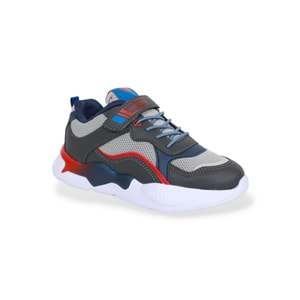 Kidessa 1630 Anatomik Tabanlı Unisex Çocuk Sneakers Ayakkabı - NKT01630-Füme-31