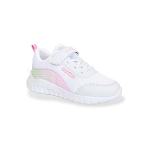 Kidessa 1634 Anatomik Tabanlı Unisex Çocuk Sneakers Ayakkabı - NKT01634-beyaz pembe-31