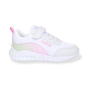 Kidessa 1634 Anatomik Tabanlı Unisex Çocuk Sneakers Ayakkabı - NKT01634-beyaz pembe-31