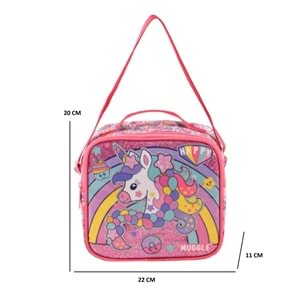 Kidessa 1661 Anatomik Sırtlı Yapılı Kız ve Erkek Çocuk İlkokul Çantası - NKT01661-PEMBE-TEK EBAT