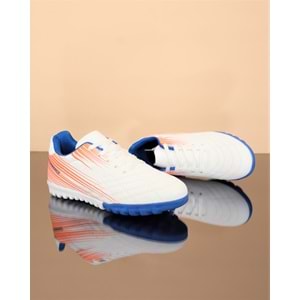 Kidessa 1687-Anatomik Kaydırmaz Tabanlı Halı Saha Futbol Ayakkabısı - NKT01687-BEYAZ-38