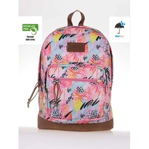 Konfores 1699-Anatomik Sırt Destekli Ortaokul Lise ve Günlük Sırt Çantası - NKT01699-PEMBE-TEK EBAT