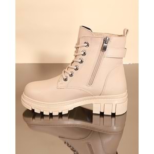 Konfores 1720-209051 Kauçuk Tabanlı Bayan Postal Spor Bot - NKT01720-Nude-37