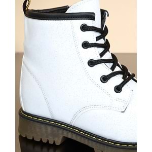 Kidessa 1734 Anatomik Tabanlı Kız Çocuk Postal Bot - NKT01734-BEYAZ-28