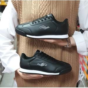 Jump 1770-28165 Anatomik Tabanlı Unisex Sneakers Ayakkabı - NKT01770-siyah beyaz-40