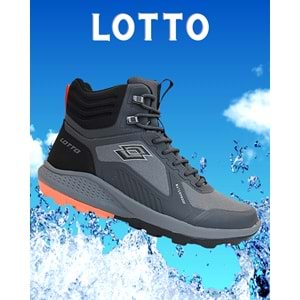 Lotto 1771-Crowel Anatomik Tabanlı Waterproof Trekking Spor Bot - NKT01771-gri-42