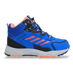 Kidessa 1783 Anatomik Tabanlı Lastik Bağcıklı Çocuk Trekking Spor Bot - NKT01783-sax mavi-33