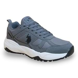 U.S. Polo Assn. 1803-Satorı Anatomik Tabanlı Sneakers Ayakkabı - NKT01803-gri-40