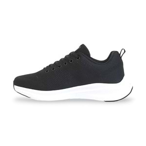 Jump 1810-29537 Anatomik Tabanlı Triko Kumaş Sneakers Ayakkabı - NKT01810-siyah beyaz-41