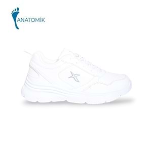 Kinetix 1820-Suomy Anatomik Tabanlı Kadın Sneakers Ayakkabı - NKT01820-BEYAZ-38