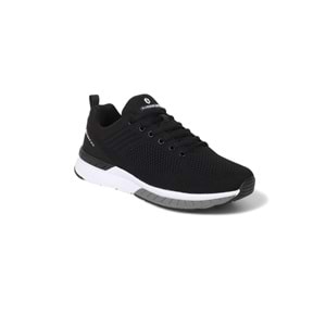 1824-Manaus Anatomik Tabanlı Unisex Sneakers Ayakkabı - NKT01824-siyah beyaz-42