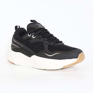 Kinetix 1829-Prestıge Anatomik Tabanlı Unisex Sneakers Ayakkabı - NKT01829-siyah beyaz-40