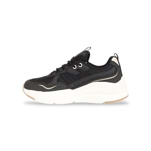 Kinetix 1829-Prestıge Anatomik Tabanlı Unisex Sneakers Ayakkabı - NKT01829-siyah beyaz-40
