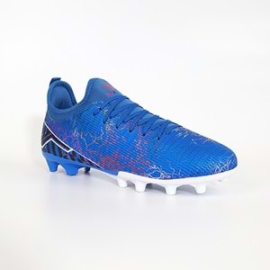 Konfores 1834-Playup Anatomik Tabanlı Çim Saha Futbol Ayakkabısı - NKT01834-sax mavi-31