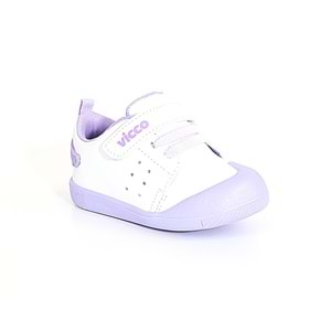 Vicco 950.E23Y.211 İlk Adım Anatomik Tabanlı Bebek Ayakkabısı - NKT01837-Beyaz Lila-20