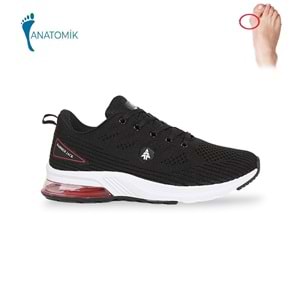 Hammer Jack 1838-Ellıot Anatomik Tabanlı Yürüyüş & Koşu Ayakkabısı - NKT01838-siyah beyaz-40