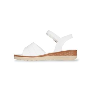 Konfores 1904-261130 Anatomik Tabanlı Kadın Sandalet - NKT01904-BEYAZ-40