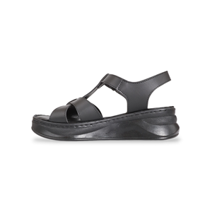 Konfores 1909-492085 Tam Anatomik Tabanlı Kadın Sandalet - NKT01909-siyah-40