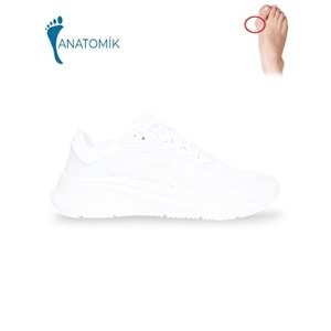 Slazenger 1926-Waldo Anatomik Tabanlı Kadın Yürüyüş & Koşu Ayakkabısı - NKT01926-BEYAZ-40