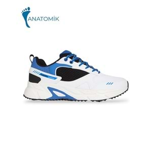 Kinetix 1929-Vontez Anatomik Tabanlı Erkek Yürüyüş & Koşu Ayakkabısı - NKT01929-beyaz mavi-42