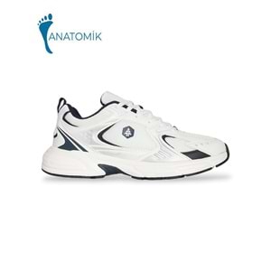 Hammerjack 1935-Songa Anatomik Tabanlı Unisex Yürüyüş & Koşu Ayakkabısı - NKT01935-Beyaz Lacivert-40