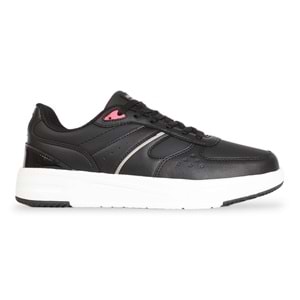 Kinetix 1956-Hegel Anatomik Tabanlı Kadın Sneakers Ayakkabı - NKT01956-siyah beyaz-37