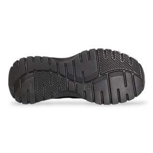 Konfores 1965-273061 Hakiki Deri Anatomik Tabanlı Kadın Sneakers Ayakkabı - NKT01965-siyah beyaz-36