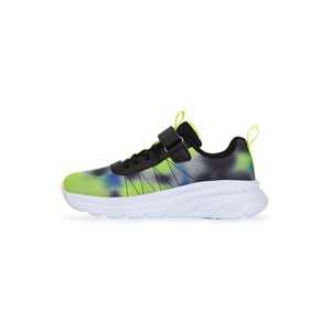 Jump 1975-30034 Anatomik Tabanlı Unisex Çocuk Günlük Spor Ayakkabı - NKT01975-siyah yeşil-31