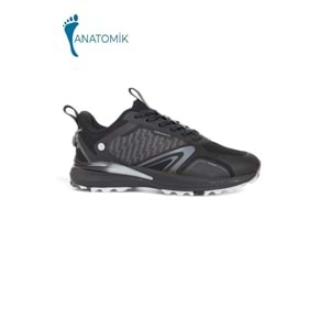 Jump 1994-29730 Anatomik Tabanlı Unisex Yürüyüş & Koşu Ayakkabısı - NKT01994-siyah gri-42