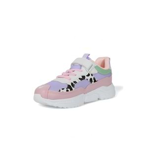 Kidessa 2015 Anatomik Tabanlı Unisex Çocuk Günlük Spor Ayakkabı - NKT02015-PUDRA-33