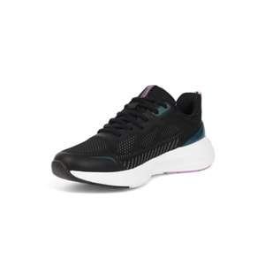 Kinetix 2016-Rossy Anatomik Tabanlı Kadın Sneakers Ayakkabı - NKT02016-siyah-38