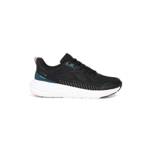 Kinetix 2016-Rossy Anatomik Tabanlı Kadın Sneakers Ayakkabı - NKT02016-siyah-38