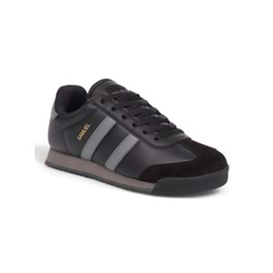 Hammerjack 2033-Roma Modeli Anatomik Tabanlı Unisex Sneakers Ayakkabı - NKT02033-siyah gri-38