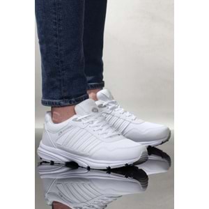 M.P 2056 Anatomik Tabanlı Unisex Mevsimlik Yürüyüş & Koşu Ayakkabısı - NKT02056-BEYAZ-42