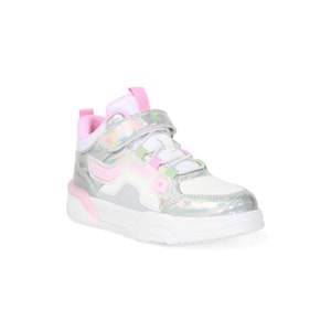 Kidessa 2067 Anatomik Tabanlı Ultra Hafif Unisex Çocuk Boğazlı Sneakers Ayakkabı - NKT02067-gümüş-32
