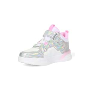 Kidessa 2067 Anatomik Tabanlı Ultra Hafif Unisex Çocuk Boğazlı Sneakers Ayakkabı - NKT02067-gümüş-32