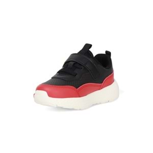Kidessa 2073 Anatomik Tabanlı Ultra Hafif Unisex Çocuk Günlük Ayakkabı - NKT02073-siyah kırmızı-24