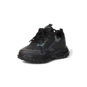 Kidessa 2076 Anatomik Tabanlı Ultra Hafif Unisex Çocuk Sneakers Ayakkabı - NKT02076-siyah-31