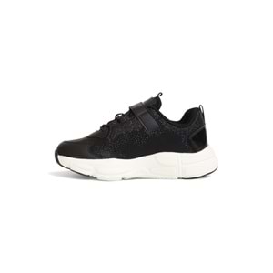 Kidessa 2082 Anatomik Tabanlı Ultra Hafif Kız Çocuk Sneakers Ayakkabı - NKT02082-siyah mor-33