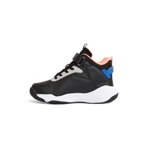 Kidessa 2084 Anatomik Tabanlı Unisex Çocuk Basketbol Ayakkabısı - NKT02084-siyah beyaz-32