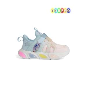 Kidessa 2085-Pepino Anatomik Tabanlı Kız Çocuk Günlük Işıklı Spor Ayakkabı - NKT02085-PUDRA-28