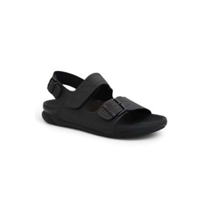 2100-1200-4 Tam Anatomik Unisex Hac ve Umre İçin Dikişsiz Sandalet - NKT02100-siyah-43