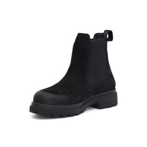 Hammer Jack 2102 Anatomik Tabanlı Ultra Hafif Hakiki Deri Chelsea Erkek Spor Bot - NKT02102-siyah-nubuk-40