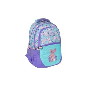 Relaxion Yeni Sezon Figürlü Unisex İlkokul Çantası İkili Takım - NKT02109-MOR-TEKEBAT