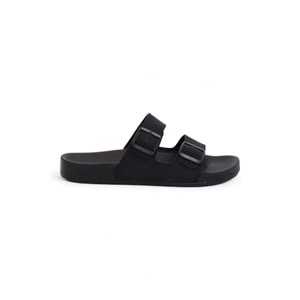 2116-BHM10 Tam Anatomik Unisex Tokalı Günlük Terlik - NKT02116-siyah-45