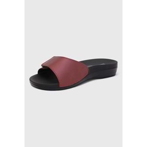 2119-Marına-12 Anatomik Tabanlı Kadın Günlük Terlik - NKT02119-BORDO-38