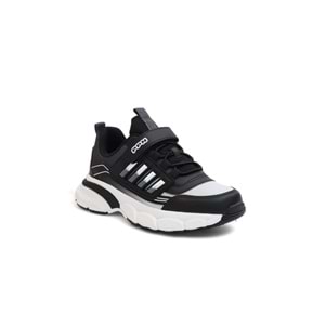 Kidessa 2135-1897 Pepino Anatomik Tabanlı Ultra Hafif Unisex Çocuk Sneakers Ayakkabı - NKT02135-siyah-gri-32